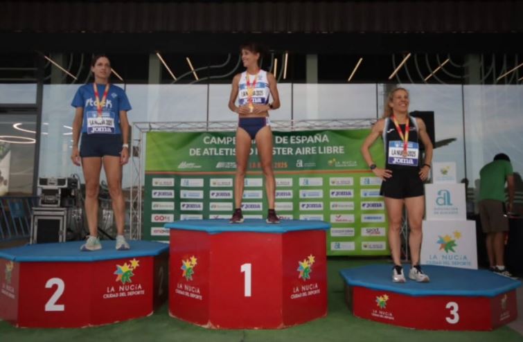 Campeona 1500m